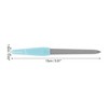 Unique Bargains Stainless Steel Multifunctional Nail File Manicure Tool 6 Pcs - 2 of 4