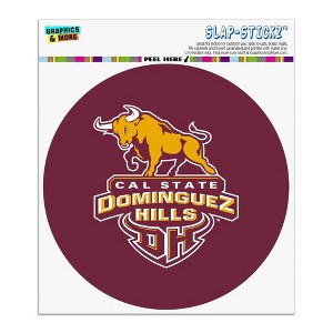 California State University Dominguez Hills Primary Logo Automotive Car Window Locker Circle Bumper Sticker - 1 of 4