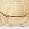 Straw Panama Hat - Universal Thread™ - 4 of 4
