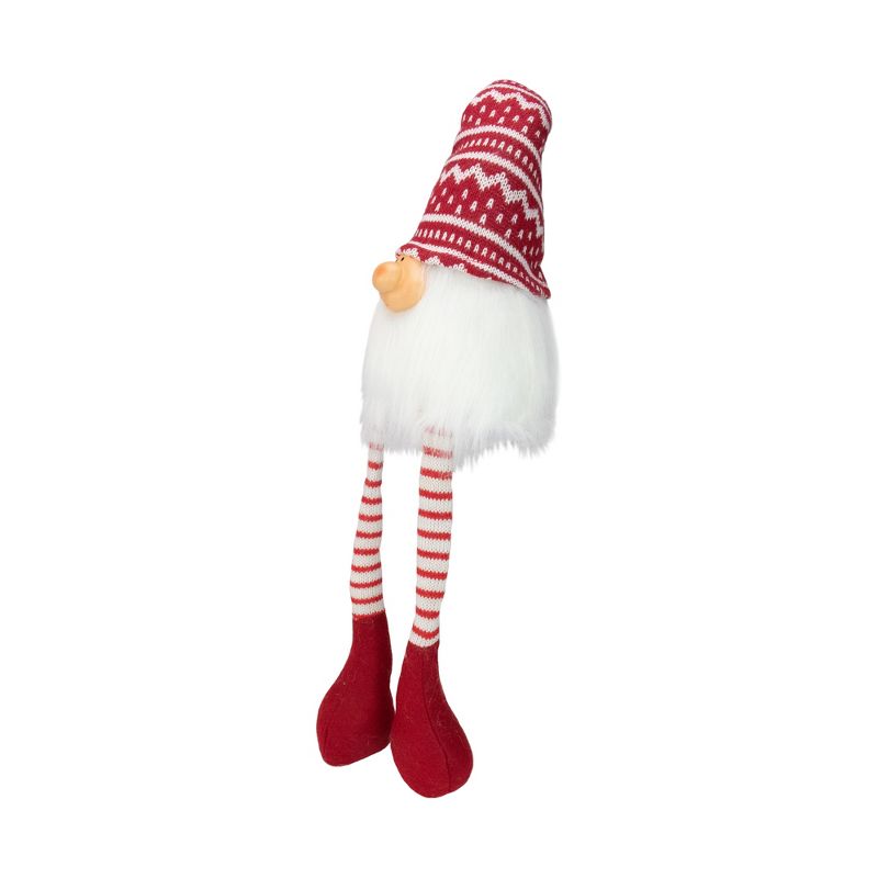 Northlight 29" Red and White Smiling Gnome Christmas Decoration, 2 of 5