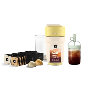 Nespresso Vertuo Pop Coffee Machine Summer Limited Edition by DeLonghi Lemon - 1 of 4
