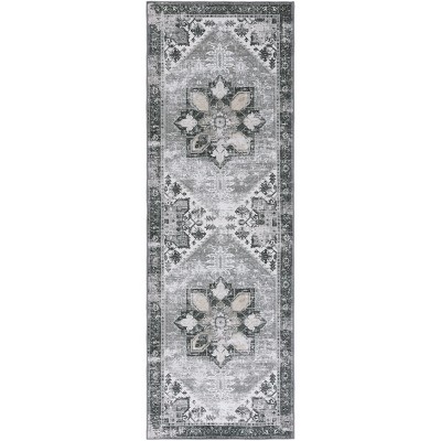 Tucson Vintage Persian TSN102  Machine Washable Skid-Resistant Stain Resistant Non-Shedding Power Loomed Indoor Rugs - Safavieh