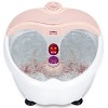 Foot Spa Bath Massager Bubble Vibration Red Light Rollers Handheld Foot Cleaner - 2 of 4