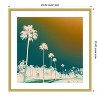 Amanti Art Hotel Drive  by J:L Design Wood Framed Wall Art Print - 4 of 4