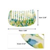 Unique Bargains Anti-Static Pocket Size Wide Tooth for Thick Curly Hair Detangling Comb 1 Pc - 4 of 4