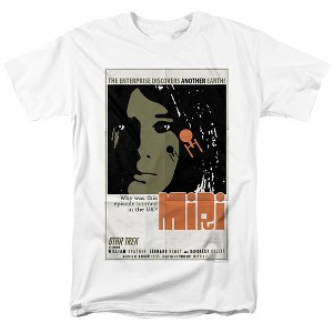 Star Trek Tos Episode 8 Adult T-Shirt White - 1 of 4