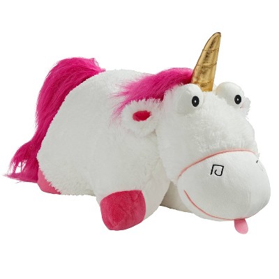 unicorn fluffy pillow