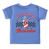 The Juniper Shop Little Miss Firecracker Checkered Toddler Short Sleeve Tee - 3 of 4