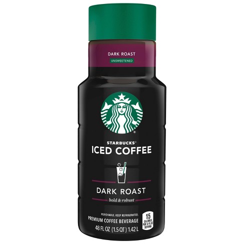 Starbucks Discoveries Unsweetened Dark Roast Iced Coffee - 48 fl oz - image 1 of 3