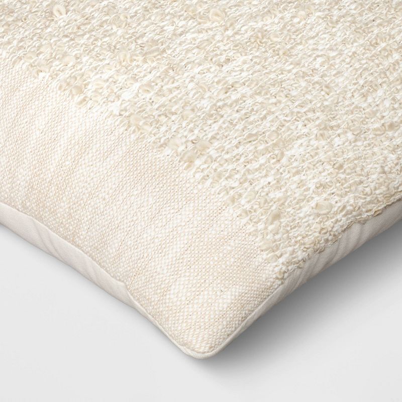 Textural Solid Square Throw Pillow - Threshold™, 5 of 9