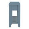 Kumasinova 55.4" Narrow Console Table with Drawers&Storage Shelf,Entryway Table with Metal Handles,Sofa Table with Poplar Legs for Living Room,Foyer - 4 of 4