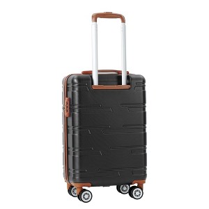 24-inch Hard-Shell Carry-On Suitcase with Spinner Wheels, Expandable Hard-Shell Luggage, Lightweight Luggage, with TSA Lock - 1 of 4