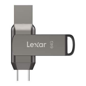 Lexar® JumpDrive® D400 USB 3.1 Dual Drive with USB-C® and USB-A Connectors