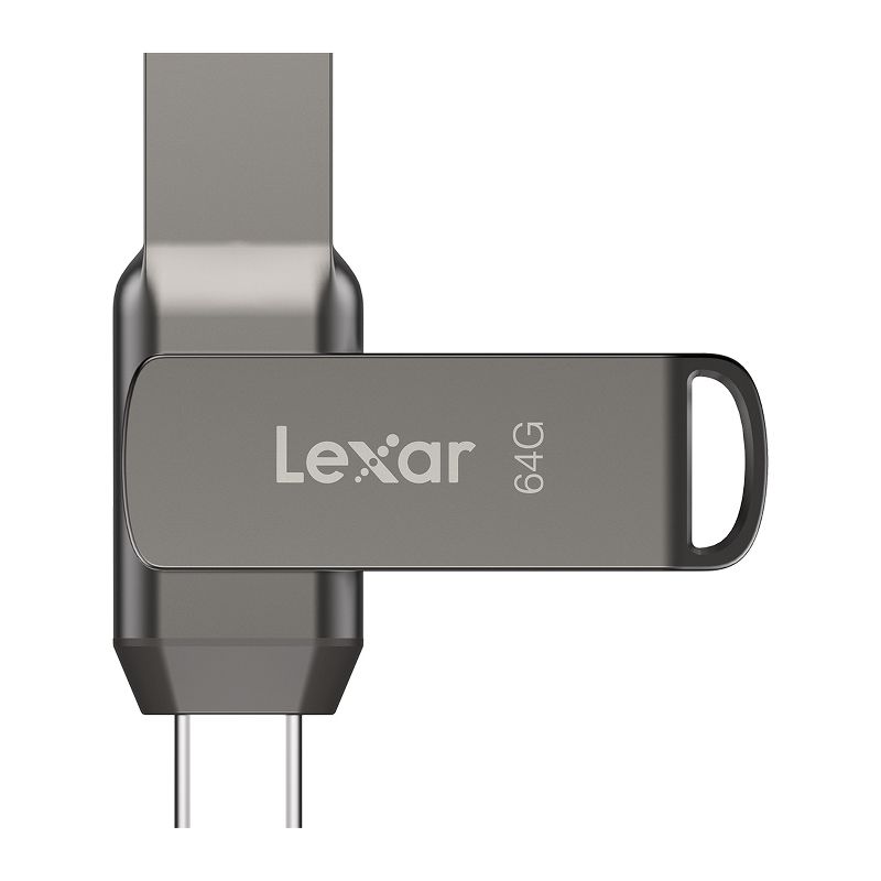 Lexar® JumpDrive® D400 USB 3.1 Dual Drive with USB-C® and USB-A Connectors, 1 of 11