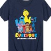 Boys' - Sesame Street - Everyone Deserves A Friend Short Sleeve Graphic T-Shirt - 2 of 4