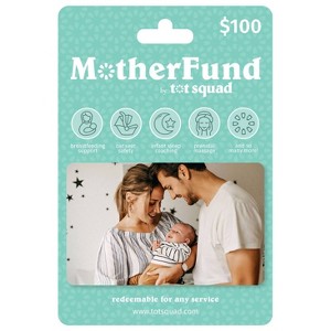 $100 Motherfund Baby Registry Gift Card Services for Every Stage of Parenthood Gift Card (Email Delivery) - 1 of 2