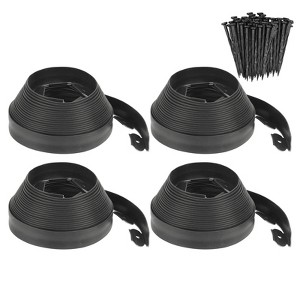 Unique Bargains Outdoor Plastic Garden Edging - 1 of 4