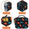 OPUX Insulated Lunch Bag, Leakproof Soft Cooler Tote Box School Kids Boys Girls, Small Compact Reusable Adult Men Women - 4 of 4