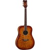 Dean AXS Dreadnought Quilt Acoustic Guitar Tobacco Sunburst - 3 of 4