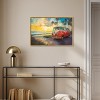 Art Remedy Memories at the Beach Colorful Coastal Wall Art Framed - 2 of 4