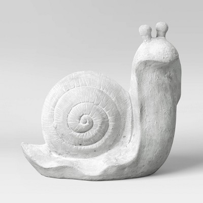 Large Concrete Garden Snail Figurine Gray - Smith & Hawken™