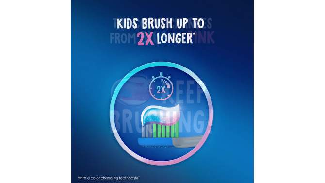 Crest Advanced Kids&#39; Fluoride Toothpaste Bubblegum Flavor - 4.2oz/2pk, 2 of 16, play video