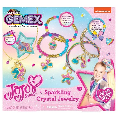 Nickelodeon JoJo Siwa Sparkling Crystal Jewelry by Cra-Z-Art