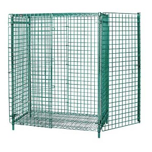Quantum Storage Systems Security Panel Set, All Welded  Heavy-Duty 1/4" Diameter Wire On 2" X 2" Centers - 1 of 1
