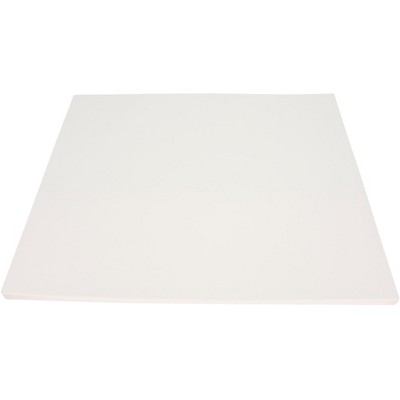 School Smart Railroad Board, 22 x 28 Inches, White, Pack of 25