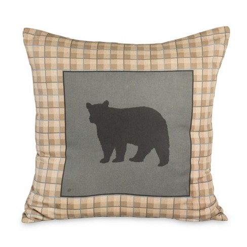 Bear throw pillow clearance target