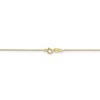 Black Bow Jewelry 0.5mm, 10k Yellow Gold, Box Chain Necklace - image 4 of 4