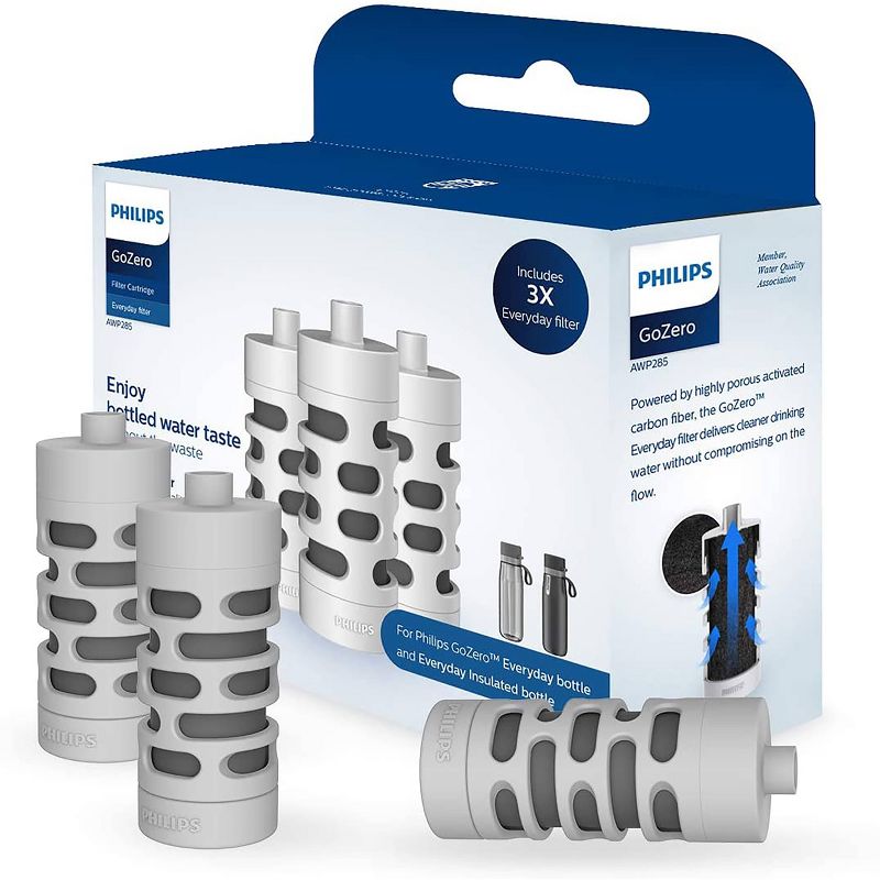 Philips Water GoZero Everyday Bottle Replacement Filters, 1 of 7