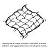 Unique Bargains Travel Camping Extendable Rubber Rope Cover Motorcycle Cargo Luggage Debris Tie-Down Net with 6 Hooks 1 Pc - 3 of 4