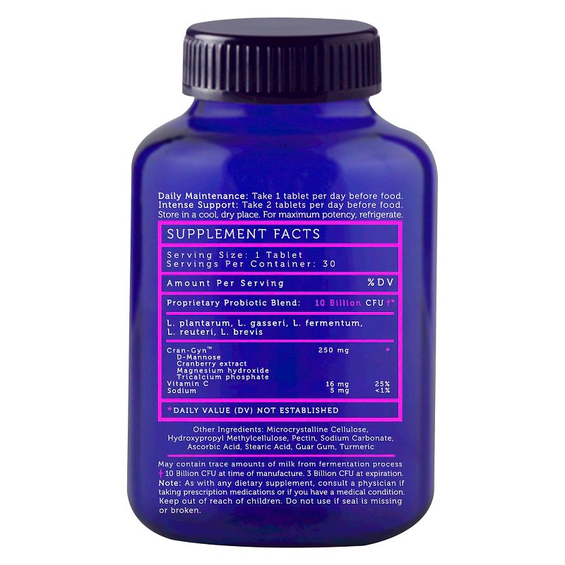 LoveBug Probiotics Yeast Is A Beast Women&#39;s Health Dietary Supplement Capsules - 30ct, 4 of 6