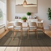 Lahome Farmhouse Area Rugs for Living Room Washable Dining Room Rug Neutral Braided Rubber Backed Mat Woven Absorbent Floor Carpet for Bedroom - 2 of 4