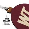 West Texas A&M Primary Logo Wood Christmas Tree Holiday Ornament - 3 of 4