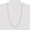 Black Bow Jewelry 1.65mm, 14k Yellow Gold, Solid Spiga Chain Necklace - 2 of 4