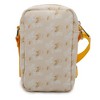 Disney Bag, Crossbody, Belle Flower Pose Silhouette and Rose, Yellows, Vegan Leather - 3 of 4
