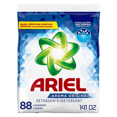 Ariel Laundry Detergent Powder, Original, 88 Loads 141 oz oz