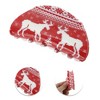 Unique Bargains Christmas Hair Clips Elk Snowflake for Christmas 3.35"x1.77"x1.42" Red White 1 Pc - 3 of 4