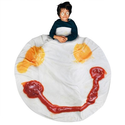 Holiday Couch Throw Blanket for Kids, Food Blanket and Fruit blanket, Fuzzy Cozy Blanket Throw, Gift for Kids - Catalonia