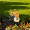 Briarwood Lane Fall Metal Art x Checkered Pumpkins For Fall Metal Art - 2 of 2