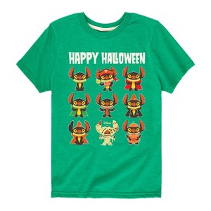 Boys' - Disney - Stitch Costume Short Sleeve Graphic T-Shirt - 1 of 4