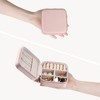 Unique Bargains Portable Mini PU Leather Travel Jewelry Organizer Case - 4 of 4