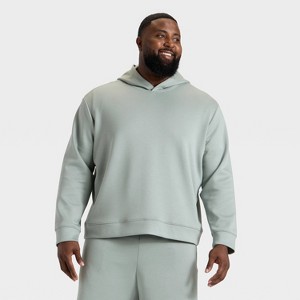 Men's Sleek Spacer Hoodie Sweatshirt - All In Motion™ - 1 of 3