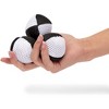 Okuna Outpost 6 Pack Juggling Balls for Beginners with Storage Pouch, Professionals, Toys, Black and White (2 in) - 3 of 4