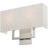 Livex Lighting Pierson 2 - Light Wall Light in  Brushed Nickel - 4 of 4