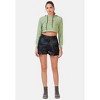 All Relaxed Front Slit Cropped Hoodie - 3 of 4