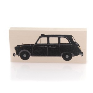 Cat's Meow Village 1.5 Inch Black London Taxi Accessory Retired British Village Buildings - 1 of 2