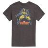 Men's - Marvel - Wolverine Grunge Short Sleeve Graphic T-Shirt - 2 of 4